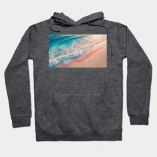 Pastel colors beach Hoodie